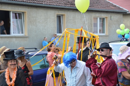 Straßenumzug zum Woltersdorfer Sommerfest (10.08.2013)
